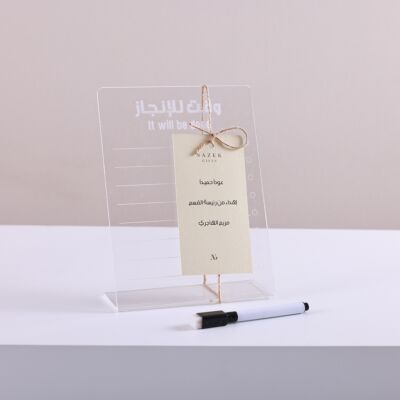 Acrylic Desk Stand
Giveaways